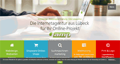 Desktop Screenshot of jamp.de